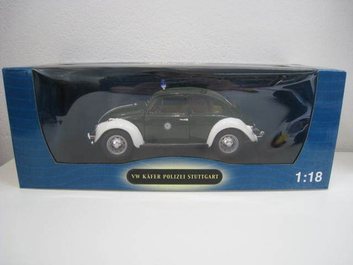 VW Käfer Polizei Stuttgart 711 Collection Maßstab 1:18 OVP NEU