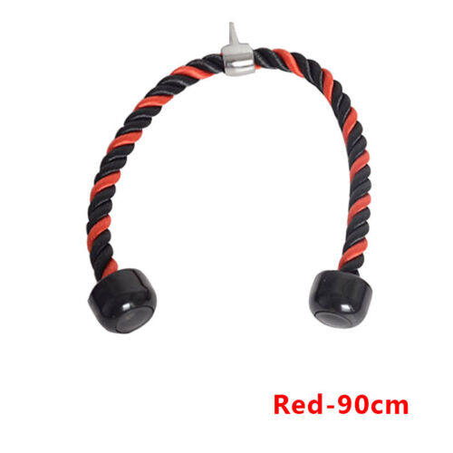 Triceps Ropes Red 90CM Convenience Home Pull Down Rope Multi-Gym Attachments