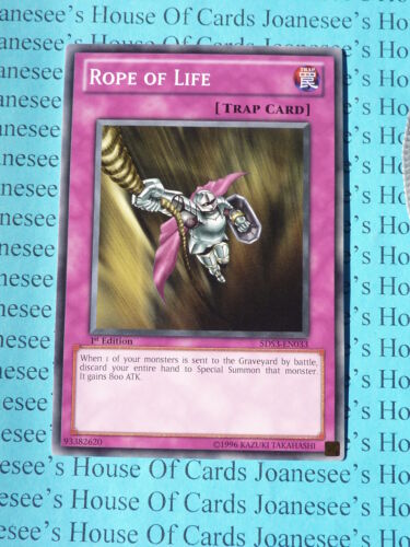 Rope of Life 5DS3-EN033 Common Yu-Gi-Oh Card Mint 1st Edition New 