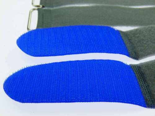10 Velcro Cable Ties with Eyelet 800 x 50 MM Blue FK Cable Ties Velcro Cable Velcro