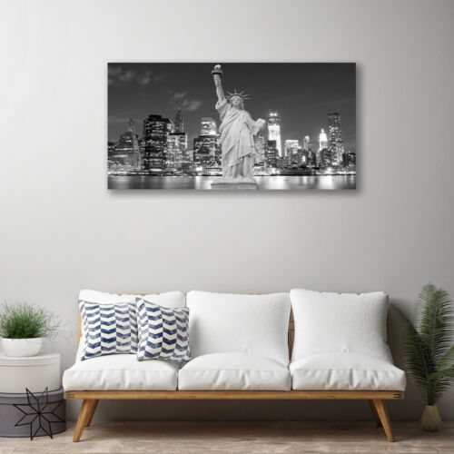 Leinwand-Bilder 100x50 Wandbild Canvas Kunstdruck Freiheitsstatue New York