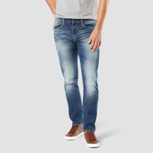 Details about   DENIZEN Levi's Mens 208 Regular Taper Fit Jeans Cypress Distressed Various Sizes 
