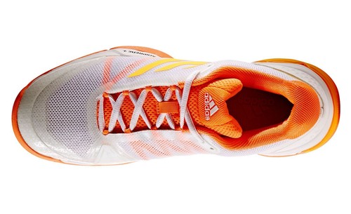 Adidas Ba9154 Barricade Club Sport Sneaker Herren Schuhe 48 2 3 Uk13 Weiss Orange Adidas Sneaker Fur Herren