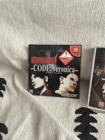 Capcom Biohazard Code Veronica Sega Dreamcast Resident Evil Video Game Japan