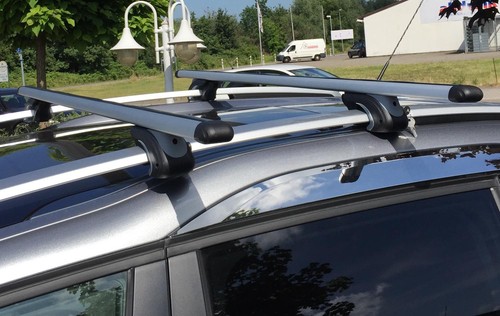 Alu Relingträger VDPXL135 für Skoda Octavia Scout ab 14 Dachträger abschließbar