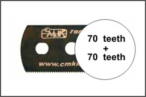 Cmk 5x Lame de Scie 70 Fin Dents F.Modellbausäge 1:3 2//35//48//72 Ultra Lisse Scie