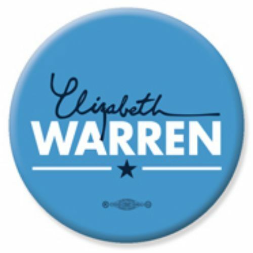 Elizabeth Warren For President 2020 Blue  2.25 Inch Pinback Button Pin