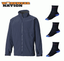 Dickies Softshell Jacket Waterproof Full Zip Coat Black FREE SOCKS Breathable