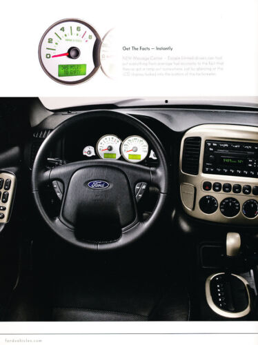 Limited 2005 Ford Escape 24-page Original Car Sales Brochure Catalog