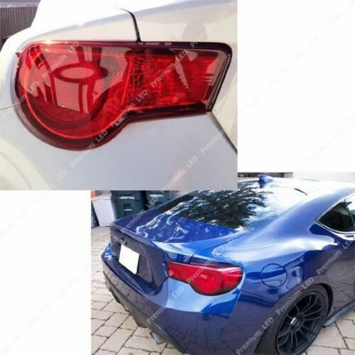 Details about   12"x 48" Glossy Red Vinyl Guard Wrap Film For Headlight Tail Lights Sidemarkers 