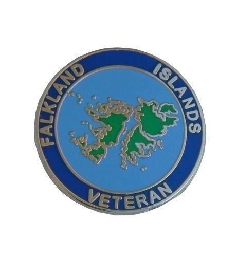 Set or Individual Lapel Badge Falkland Island Veteran Cufflinks Tie Clip