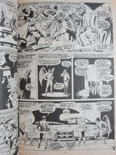 Marvel 1982 British Digest Lot D 6Diff BW Spider-Man Fantastic Four X-Men