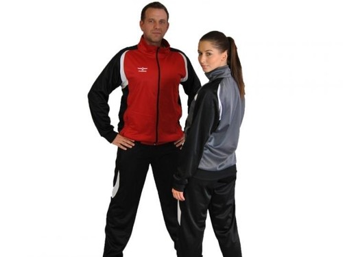 Phoenix Tracksuit Jacket Red-Black