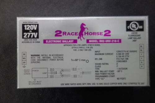 RH2-UNV-218-C multi applicational-RECTANGULAR BALLAST Fulham Racehorse 2 