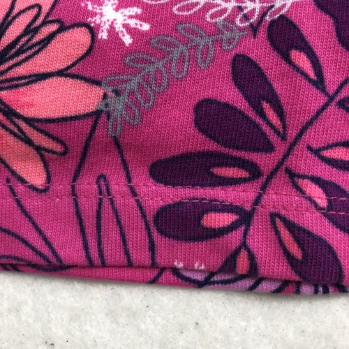 NEW Gymboree Girls Fuschia Flower Print Shifty Dress Cotton Short Sleeves 60/'s