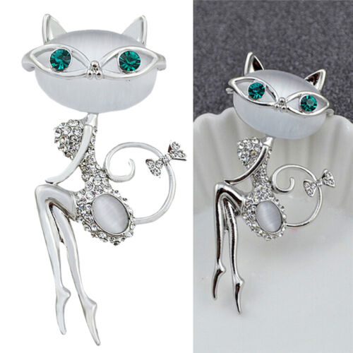 Brooch Crystal Rhinestone Animal Lovely Broach Pin Bridal Jewelry Accessory T HK