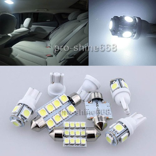 INTERIOR LED SMD Bulbs KIT MAP DOME LIGHT Xenon WHITE For Honda Accord VIII