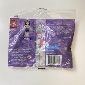 Lego 30106 Friends Emma Ice Cream Stand Retired Hard to find Lego Set POLY BAG