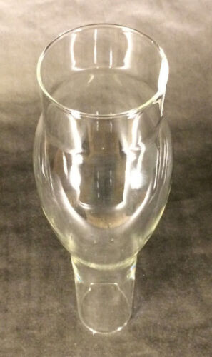 NEW 2 1//2/" X 12/" KEROSENE OIL LAMP DUPLEX-ROUND BULGE CHIMNEY #CH934