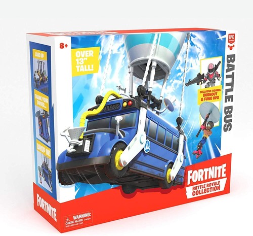 Fortnite Royale COLLEZIONE BATTAGLIA Autobus e 2 esclusivo Figure Funk OPS Burnout
