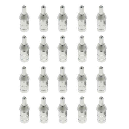 20Pcs Archery Arrow Nock Pins Replacement Supplies for ID 6.2mm Arrow Shaft