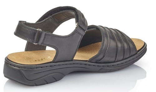 Rieker Sandale Schwarz 417 Rieker 64560-01