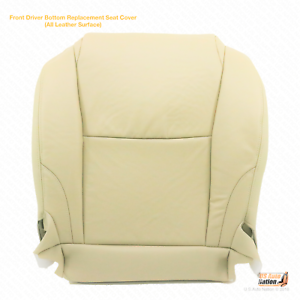 Driver Bottom Replacement Leather Seat Cover Tan Fits 2008 2009 Lexus IS250
