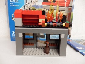 LEGO CITY - 60003 - FIRE EMERGENCY - READ! - COMPLETE - #OS