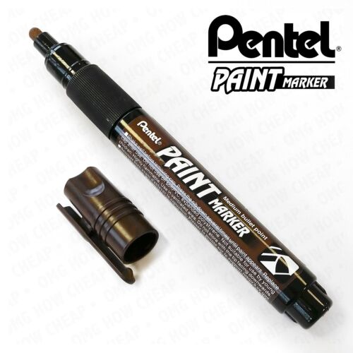 Pentel marcador permanente de pintura plumas MMP20-MMP20-Paquete de 12 por color 