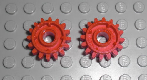 2x Zahnrad 16 mit Kupplung Gear 16 with Clutch 42038 42039 18946 LEGO Technic 