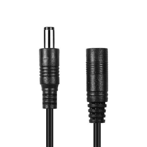 1//2//5M 2.1x5.5mm DC Plug Power Adapter Extension Cable Wire Cord for Camera CCTV