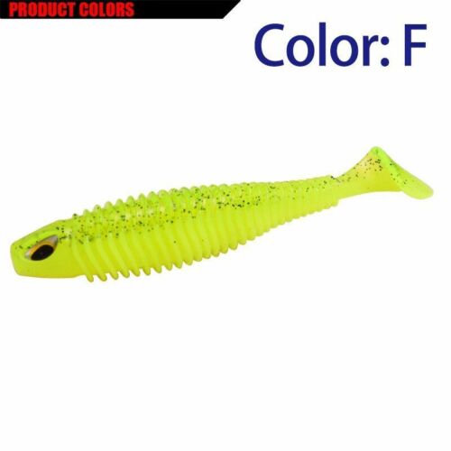 Soft Lure Silicone Pesca Tackle Artificial Bait Vivid Fishing Wobblers