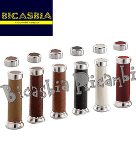 8883 HANDGRIFFE IN DER HAUT DUNKELBRAUN VESPA 50 125 150 PRIMAVERA SPRINT-S