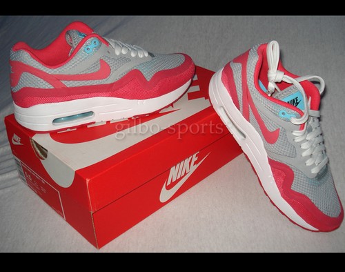 Nike Air Max 1 BR wmns grey//red taille 36 37 38 41 NEUF 644443 001 90