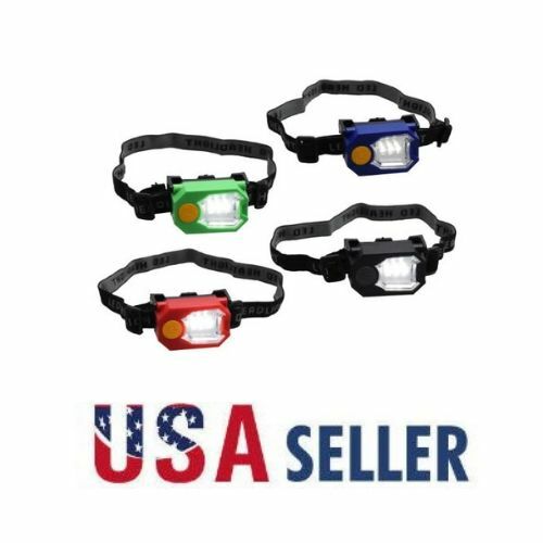 DEL Projecteur Lampe Torche Head Light Bandeau Duel-Mode d/'éclairage