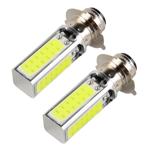 2x LED Headlight Bulb For Yamaha YFM200//DX YFS200 Blaster 200 Moto-4 85-89 88-02