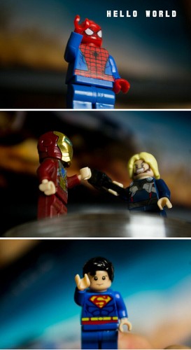 8 Set Super Heroes Mini Figures Fit Lego Marvel Avengers Issue Batman Superman