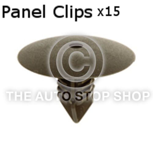 Clip del panel Renault Gama Universal Inc trafic//twingo Trim Clips 15 Pack 10082re