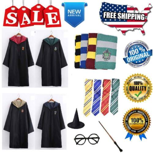 Harry Potter Das Kostüm Komplettset für Kinder /& Erwachsene Ravenclaw Gryffindor