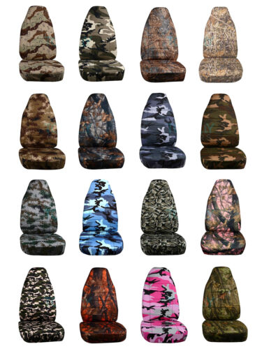 1989-1997 Geo Tracker Camouflage Seat Covers Canvas Front /& Rear Choose color