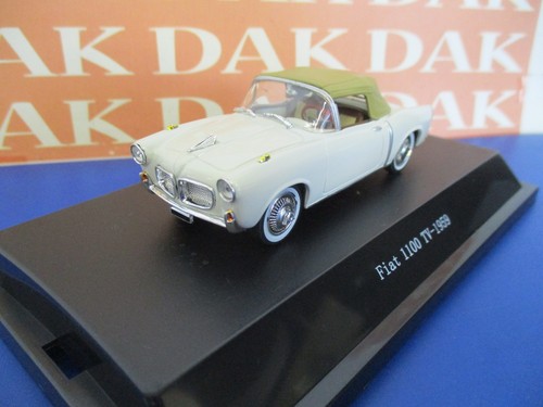 Die cast 1//43 Modellino Auto Fiat 1100 TV bianca by Starline