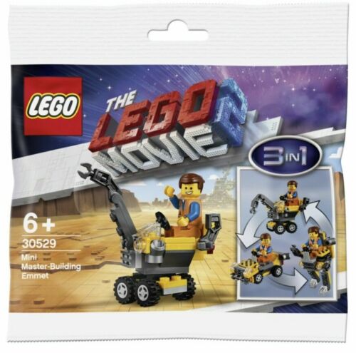 Lego ® Set Complet Polybag Movie Mini Master Building Emmet 3 in 1 ref 30529