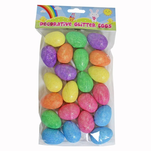 Arts et Métiers-Pack de 22 Paillettes oeufs carottes Pâques décoré œufs lapins
