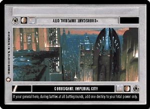 Near Mint//Mint Imperial City SPECIAL EDITION star wars ccg swccg Coruscant
