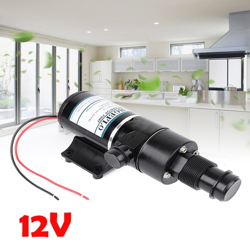 12V RV Mount Macerator Waste Water Pump Boat RV Marine Lift UP to 9.8 Feet USA