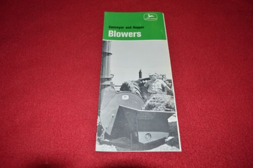 John Deere Conveyor /& Hopper Blowers Dealers Brochure NTIA