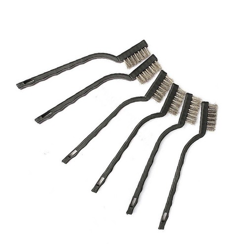 Edelstahl Bürste Reinigung Pinsel Draht Rost Sparks Räder Bürste 18cm 6