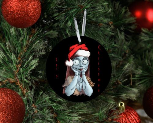 Pair Nightmare Before Christmas Ornament Jack Skellington and Sally