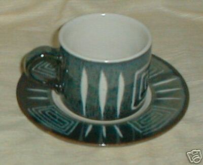 MIKASA FIRESONG POTTERS CRAFT HP300 CUP AND SAUCER