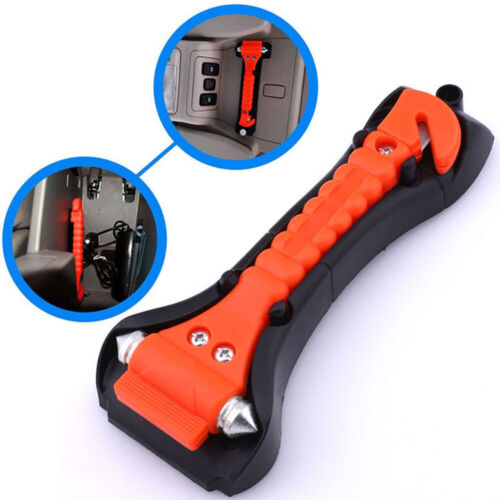 2 in 1 Car Window Seat Safety Auto Emergency Life-saving Hammer Belt Cutter Tool 